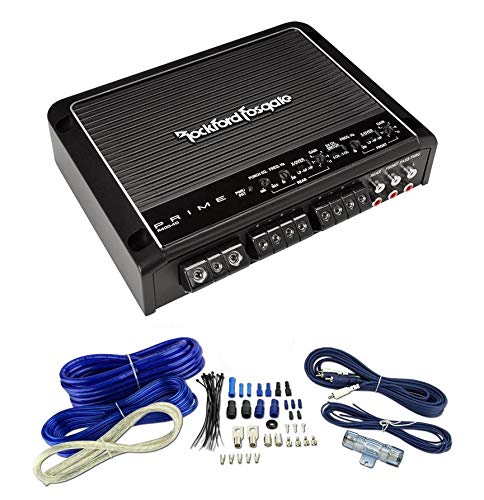 Rockford Fosgate R400-4D 400W 4 Channel Car Audio Amplifier + 4 Gauge Amp Kit Rockford Fosgate R400-4D 400W 4 Channel Car Audio Amplifier + 4 Gauge Amp Kit
